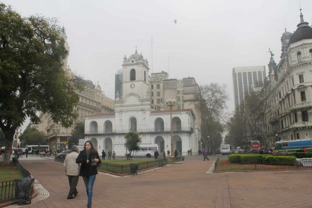O Cabildo, Plaza de Mayo - centro histórico de Buenos Aires