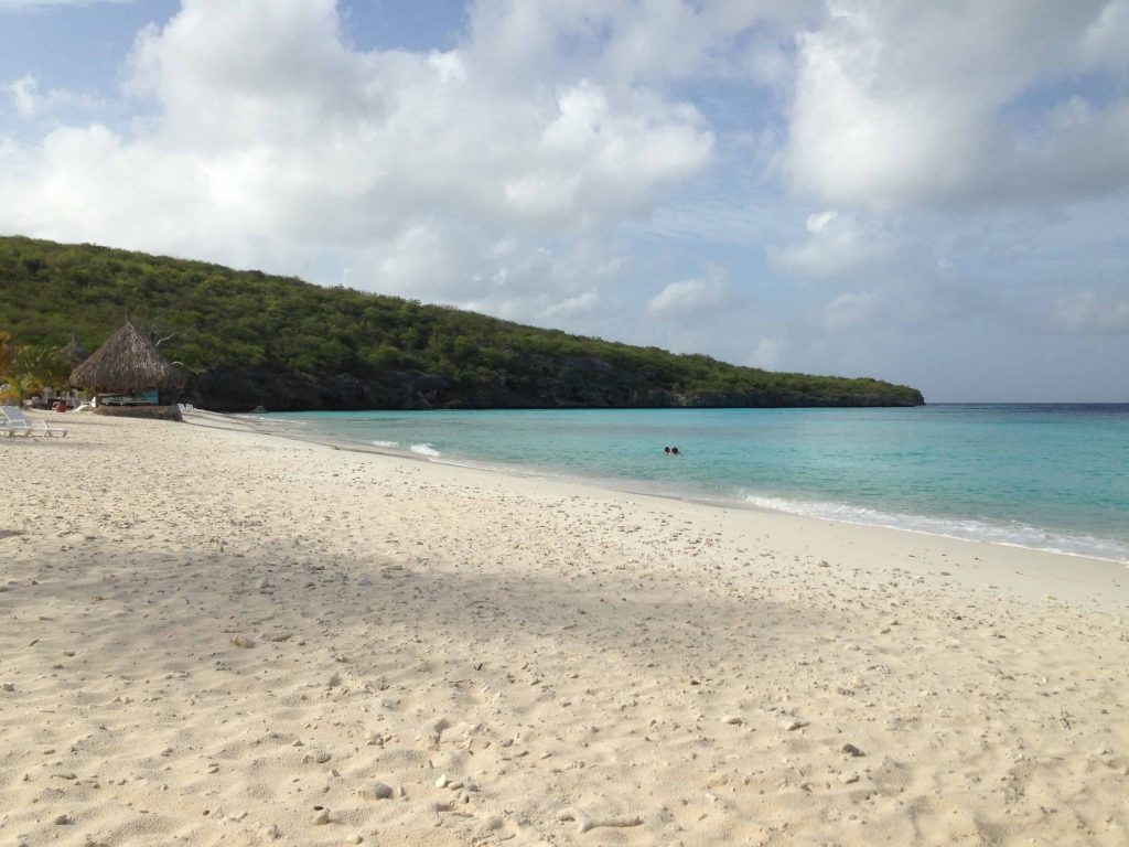 Praia de Cas Abao em Curaçao