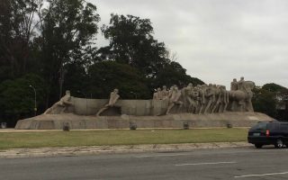 Monumento às Bandeiras no Parque Ibirapuera