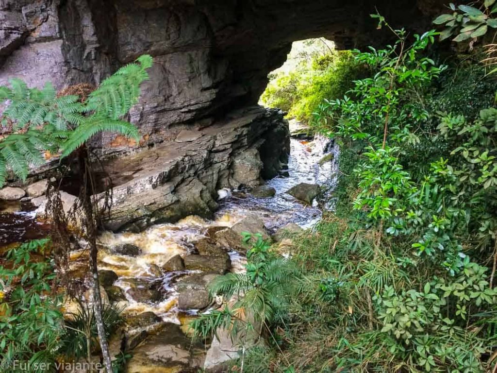 Trilhas de Ibitipoca - Circuito das Águas - Ponte de Pedra