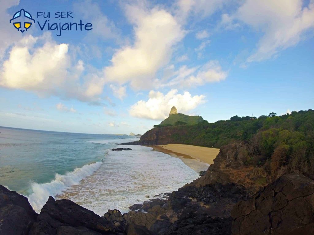 Praia em Fernando de Noronha, Pernambuco