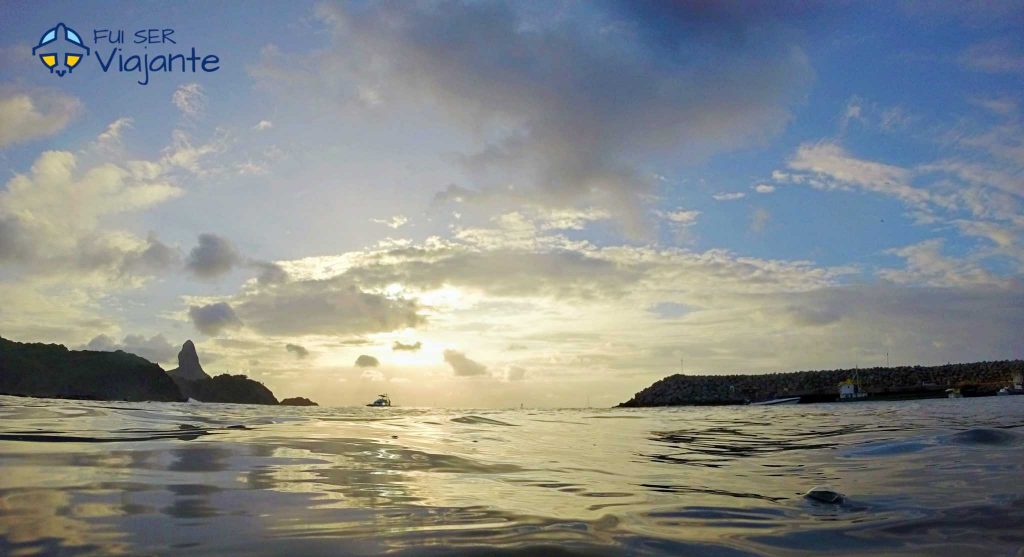 Por do sol em Fernando de Noronha