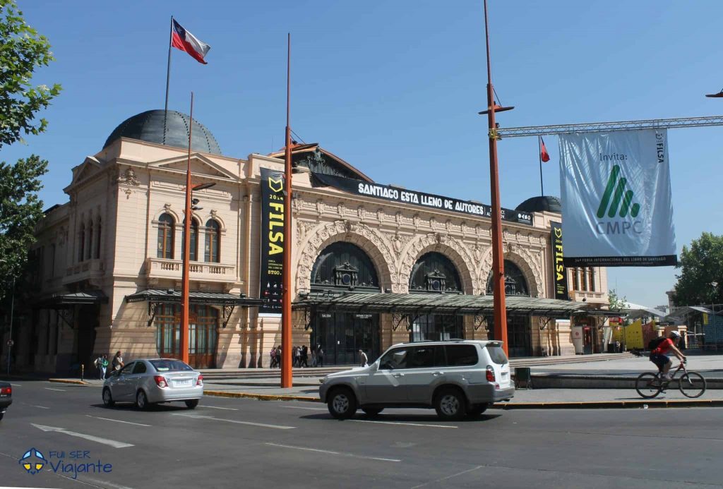 Centro Cultural Estação Mapocho em Santiago