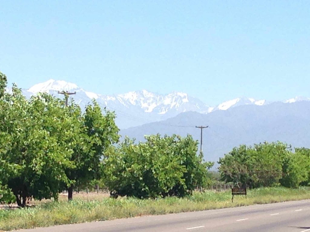 Montanhas em Mendoza Argentina