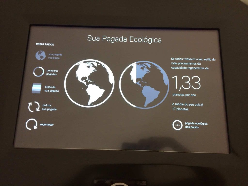 Hoje - exposição no Museu do Amanhã