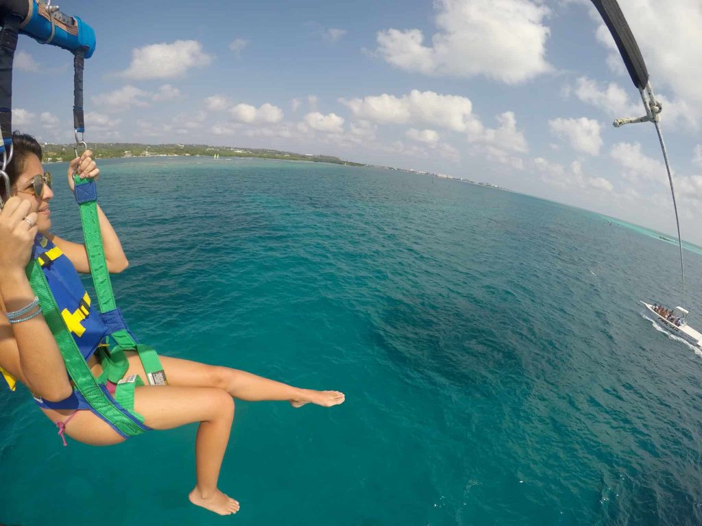 Roteiro San Andrés - parasail