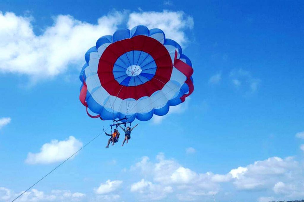 Roteiro San Andrés - parasail