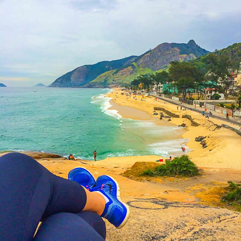 Praia da Macumba no Rio de Janeiro