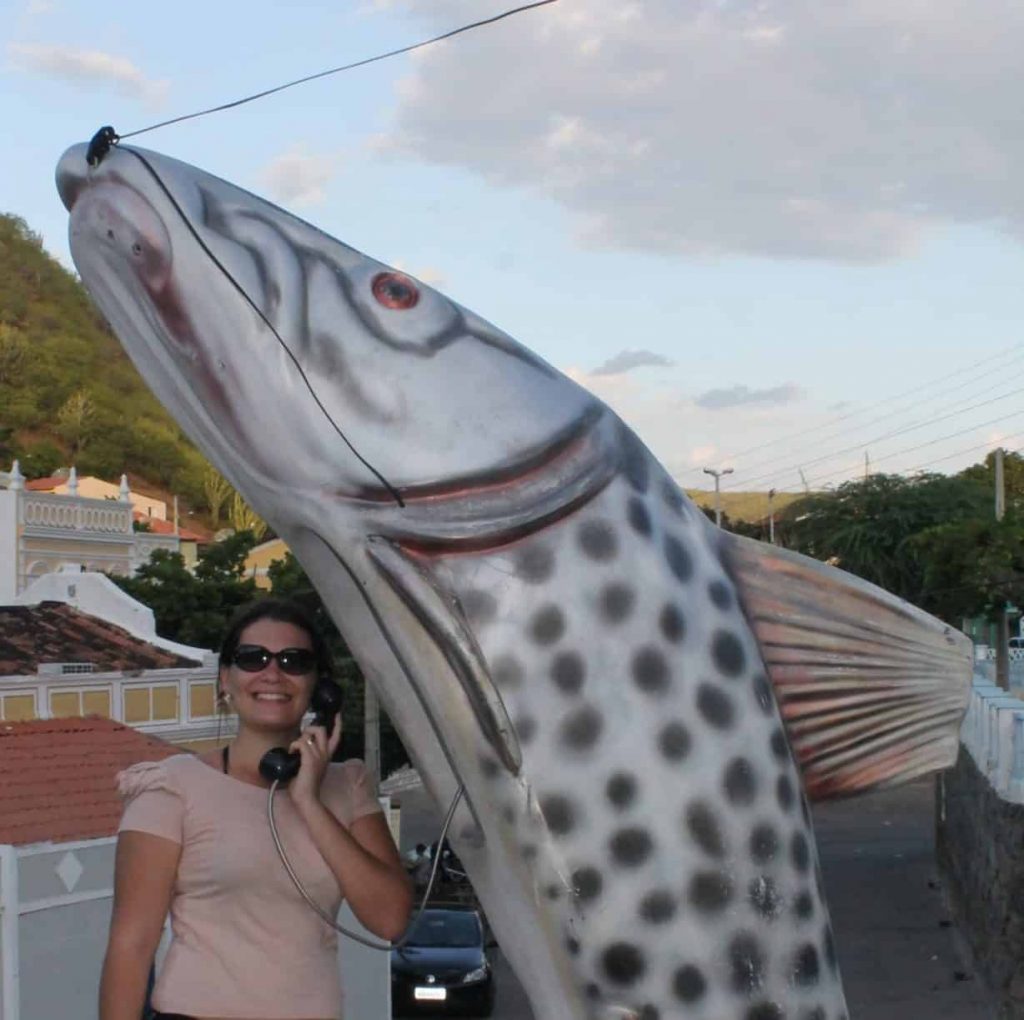 Telefone público de Piranhas - O que fazer em Piranhas, Alagoas