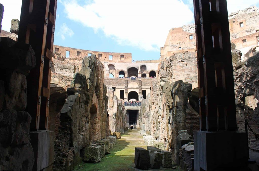 Tour Guiado pelos Subterrâneos e Terceiro Anel do Coliseu