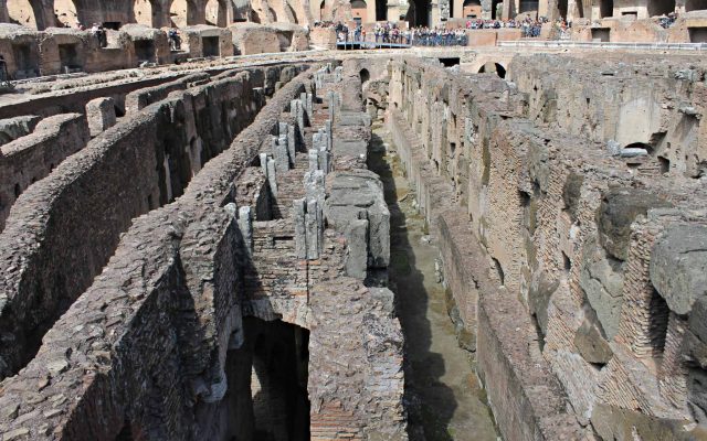Tour Guiado pelos Subterrâneos e Terceiro Anel do Coliseu