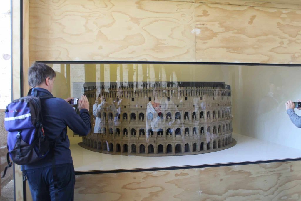 Exposição permanente Coliseu de Roma