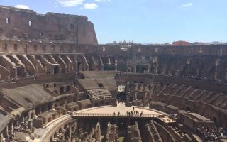 Vista do Coliseu de Roma. Foto: Fui ser viajante