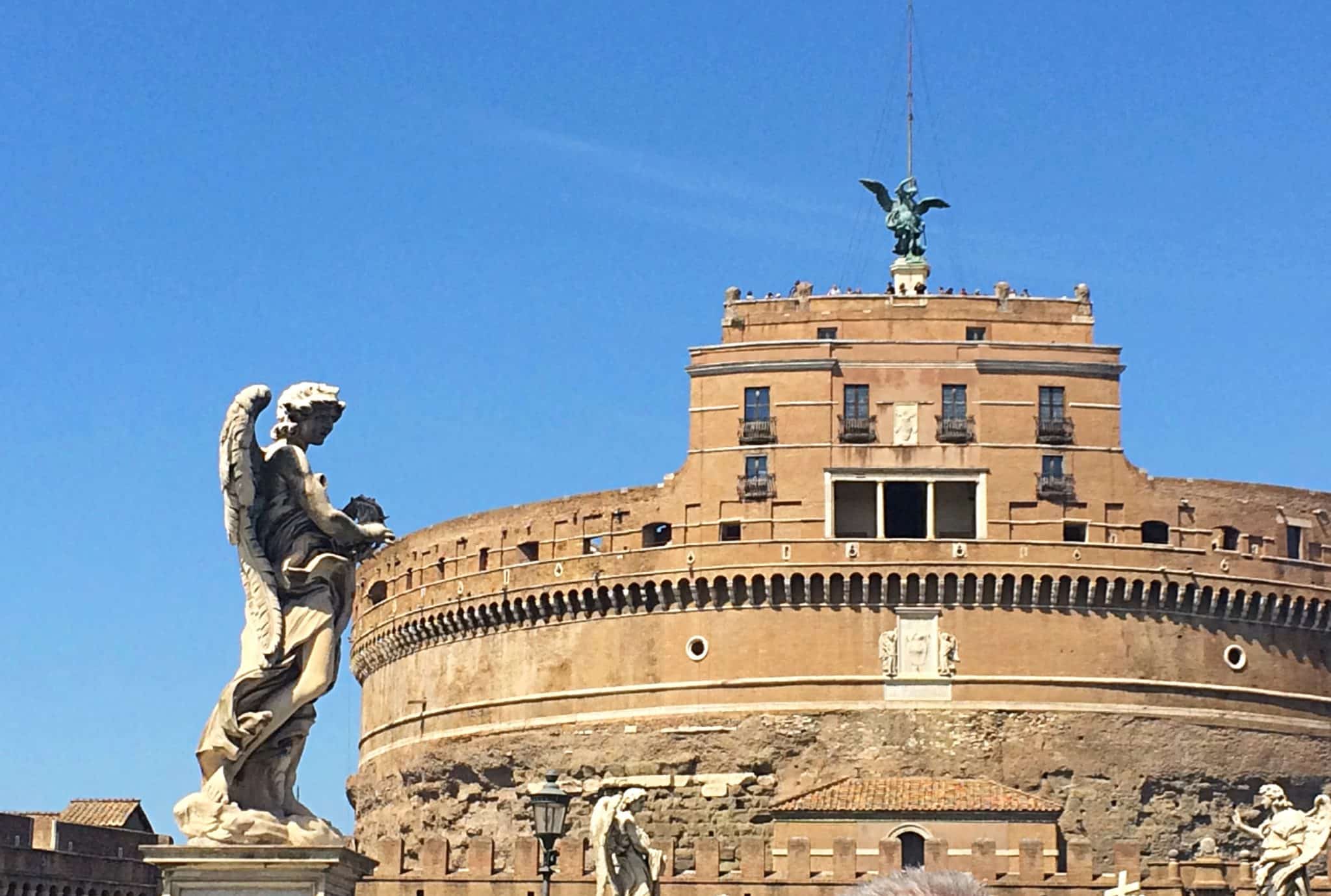 Ponte Sant'Angelo em Roma
