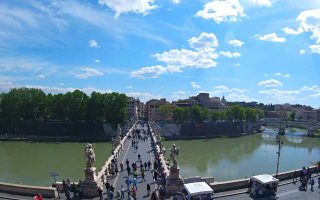 Ponte Sant'Angelo em Roma