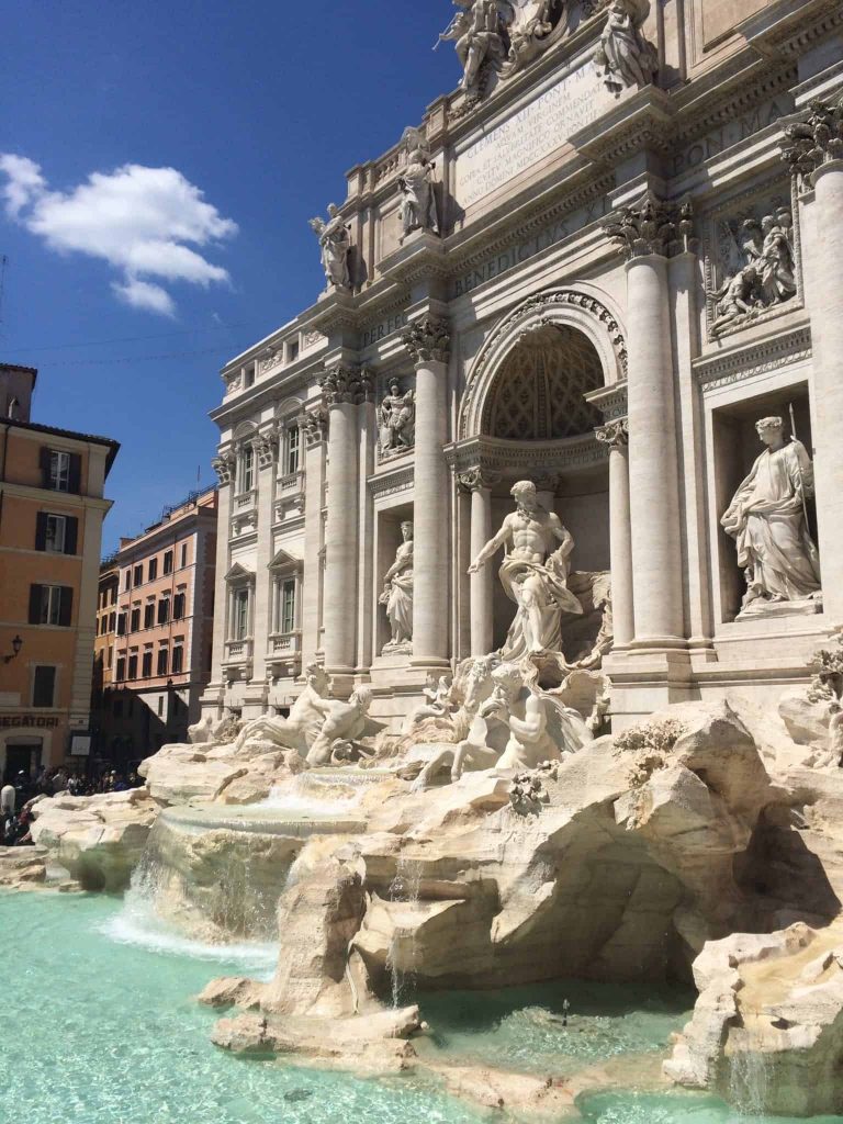 Praças, fontes e obeliscos de Roma