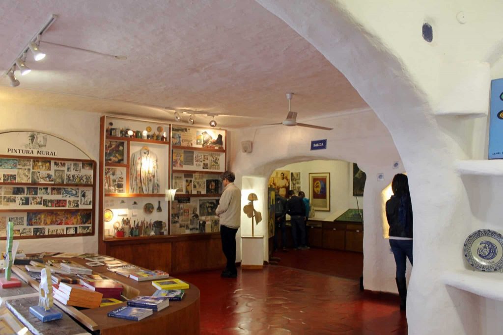 Museu Casapueblo - loja de souvenir
