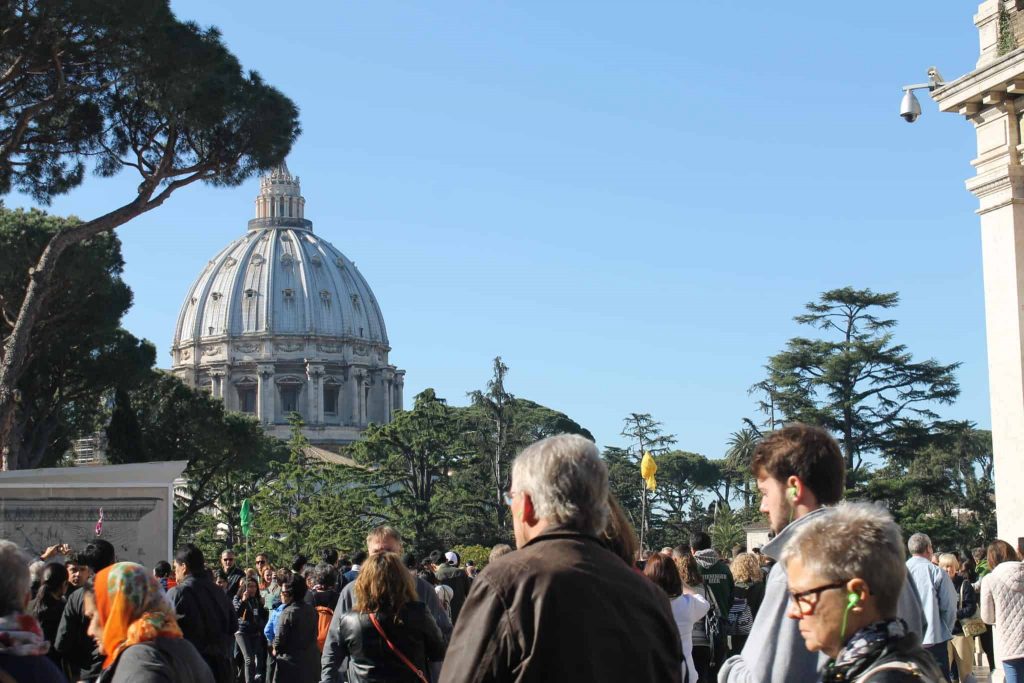 Museus do Vaticano -vista da cúpula