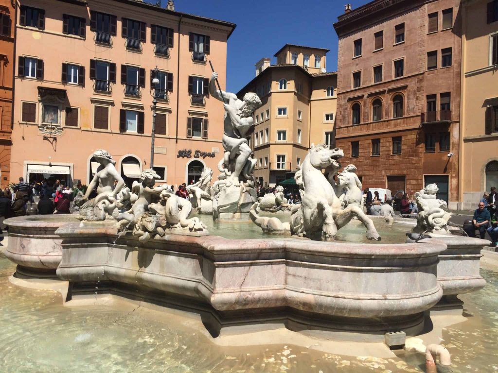 Piazza Navona - Praças, fontes e obeliscos de Roma