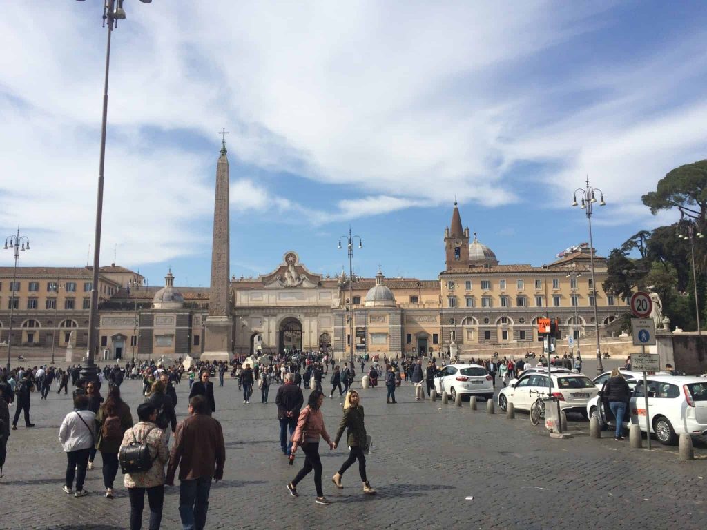 Piazza del Popolo - Praças, fontes e obeliscos de Roma