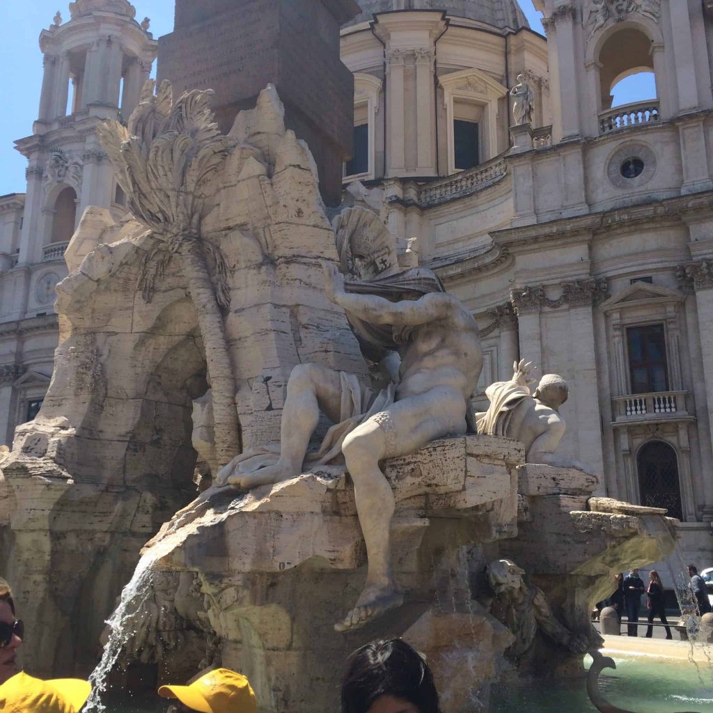 Piazza Navona - Praças, fontes e obeliscos de Roma