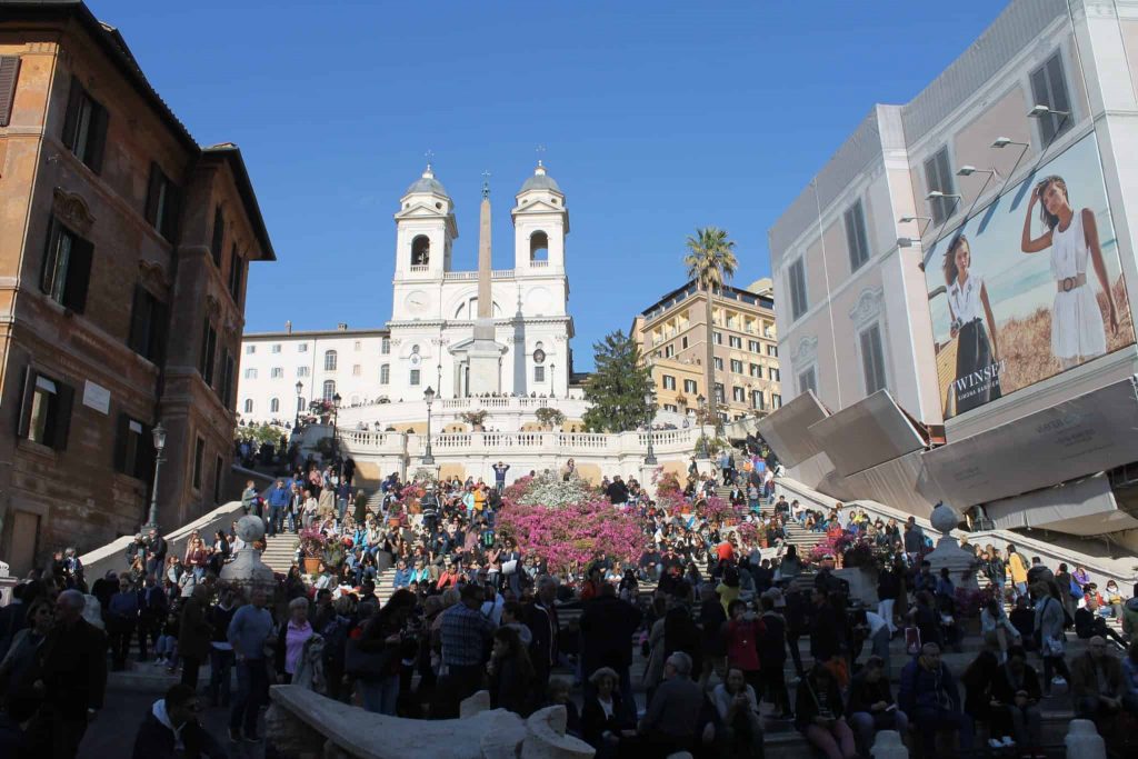 Piazza di Spagna - Praças, fontes e obeliscos de Roma