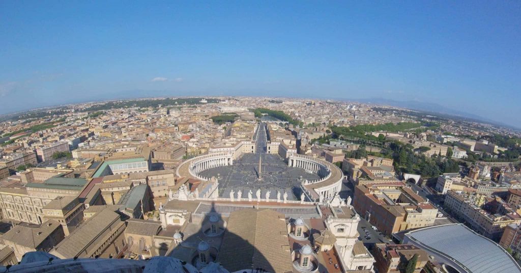 Basílica de São Pedro: subida à cupula