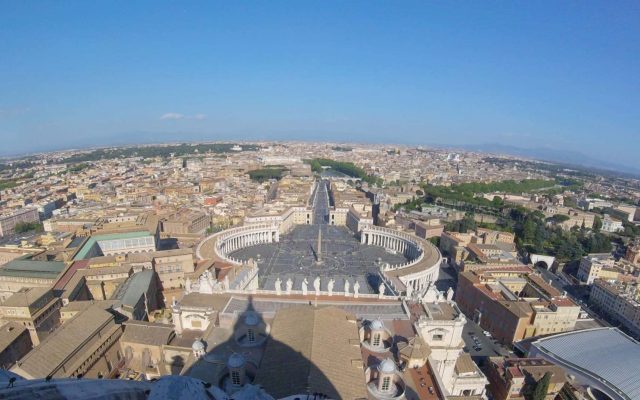 Basílica de São Pedro: subida à cupula