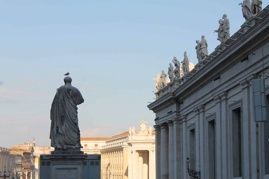 Praça São Pedro no Vaticano