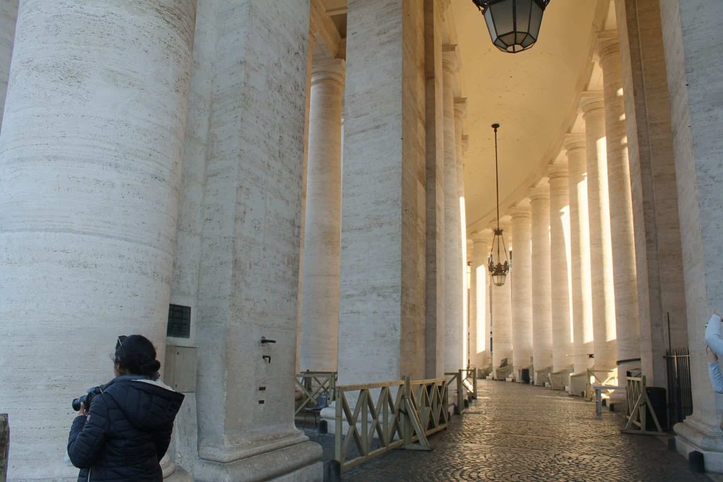 Praça São Pedro no Vaticano