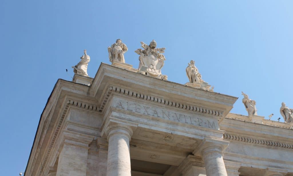 Praça São Pedro no Vaticano
