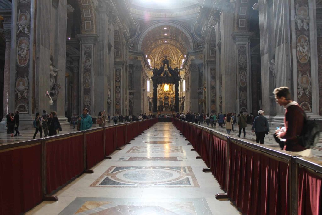 Visita à Basílica de São Pedro
