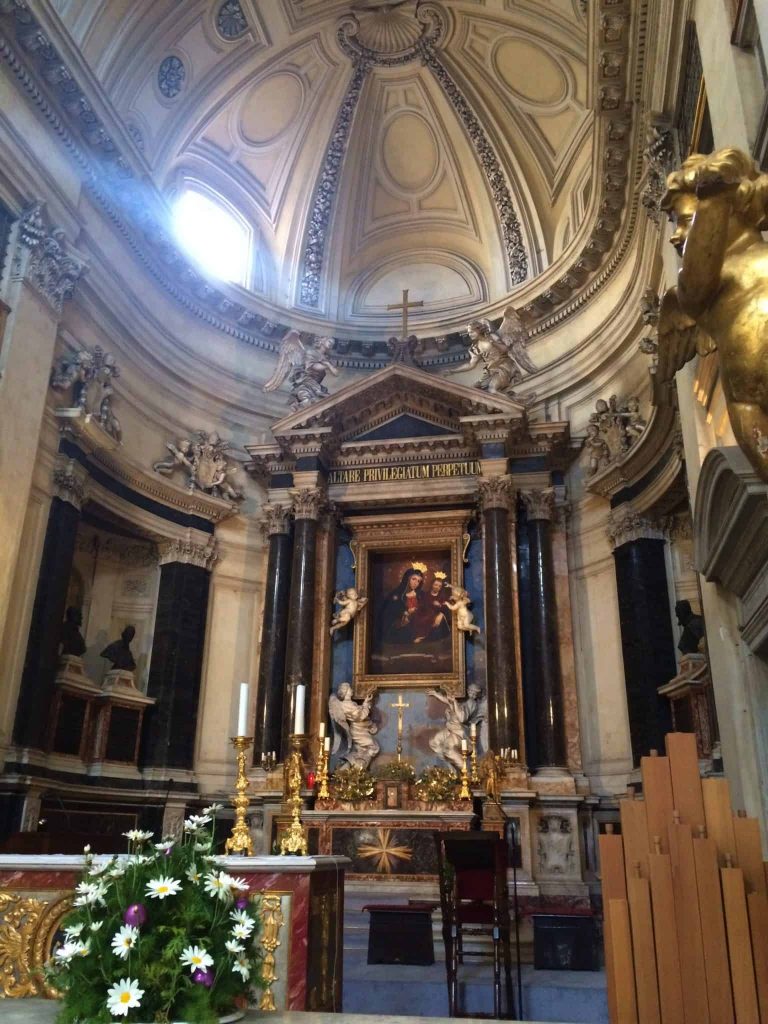 Igrejas romanas - Santa Maria in Montesanto
