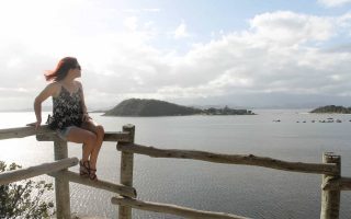 Visita a Ilha de Paquetá no Rio de Janeiro. Vista da Baia de Guanabara. Parque Darke de Mattos - O que fazer na ilha de Paquetá