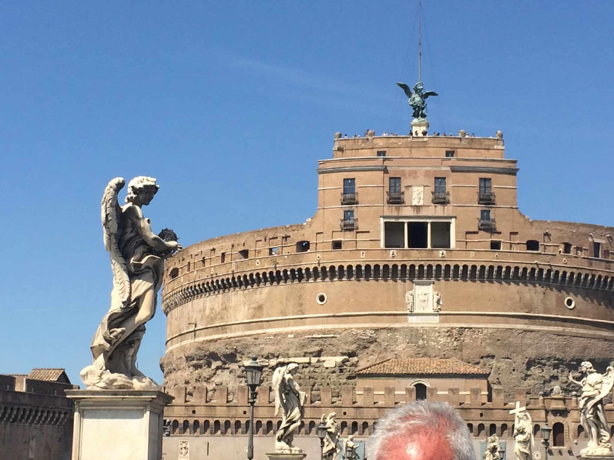 Castelo Sant'Angelo - Roteiro de um dia pelo centro turístico de Roma, Itália