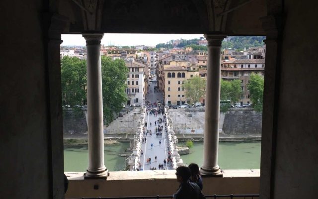 Castelo Sant'Angelo - Roteiro de um dia pelo centro turístico de Roma, Itália