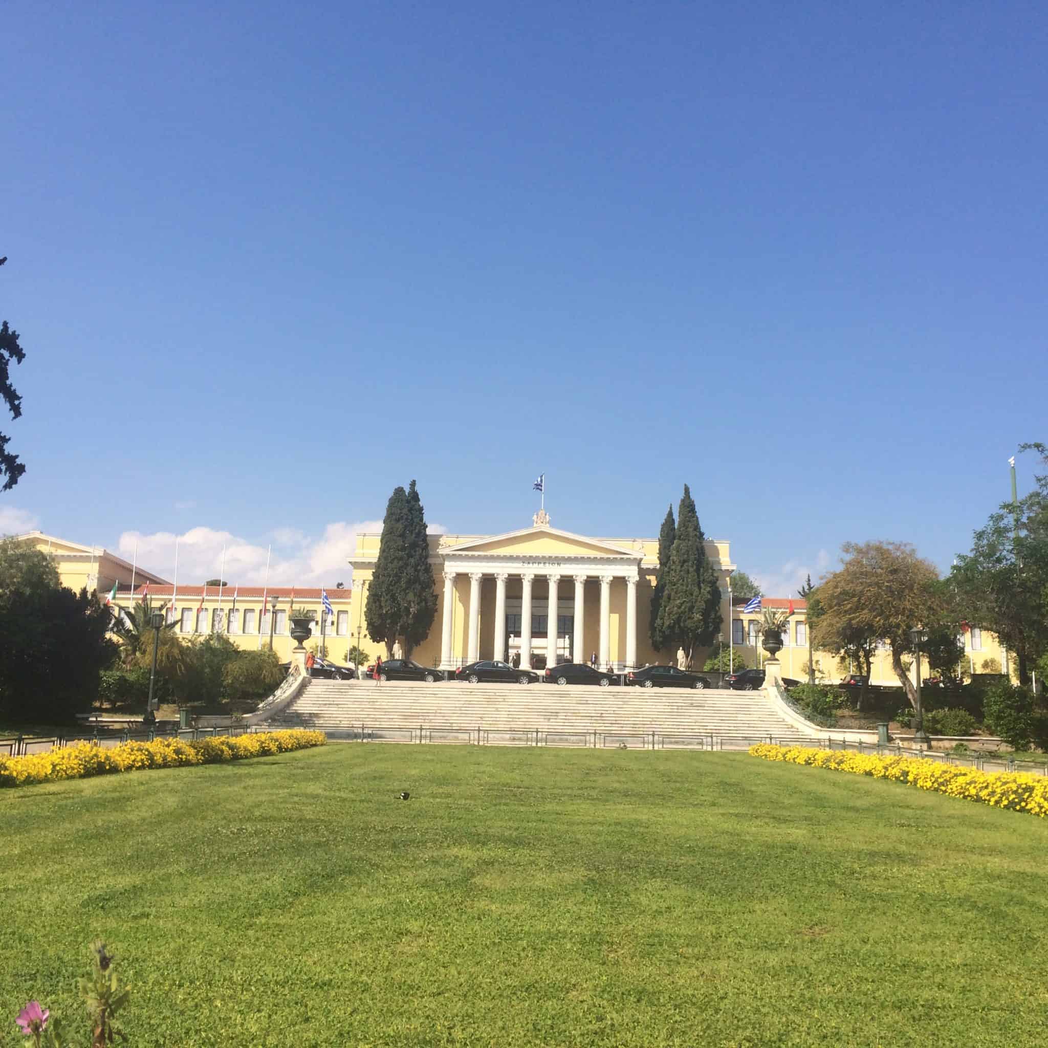 Zappeion, no Jardim Nacional de Atenas - O que fazer em uma conexão longa em Atenas