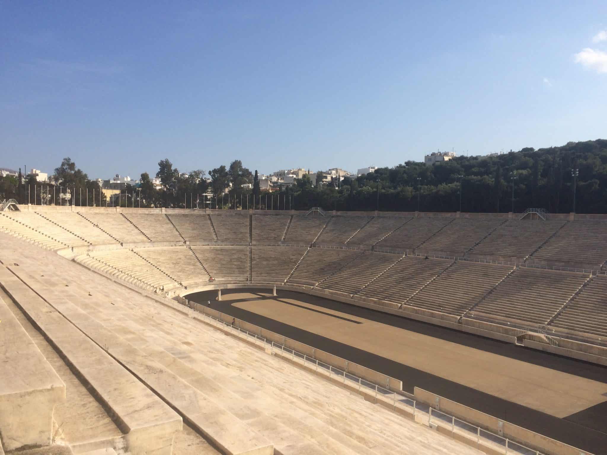 Estádio Panatenaico - Atenas - O que fazer em uma conexão longa em Atenas