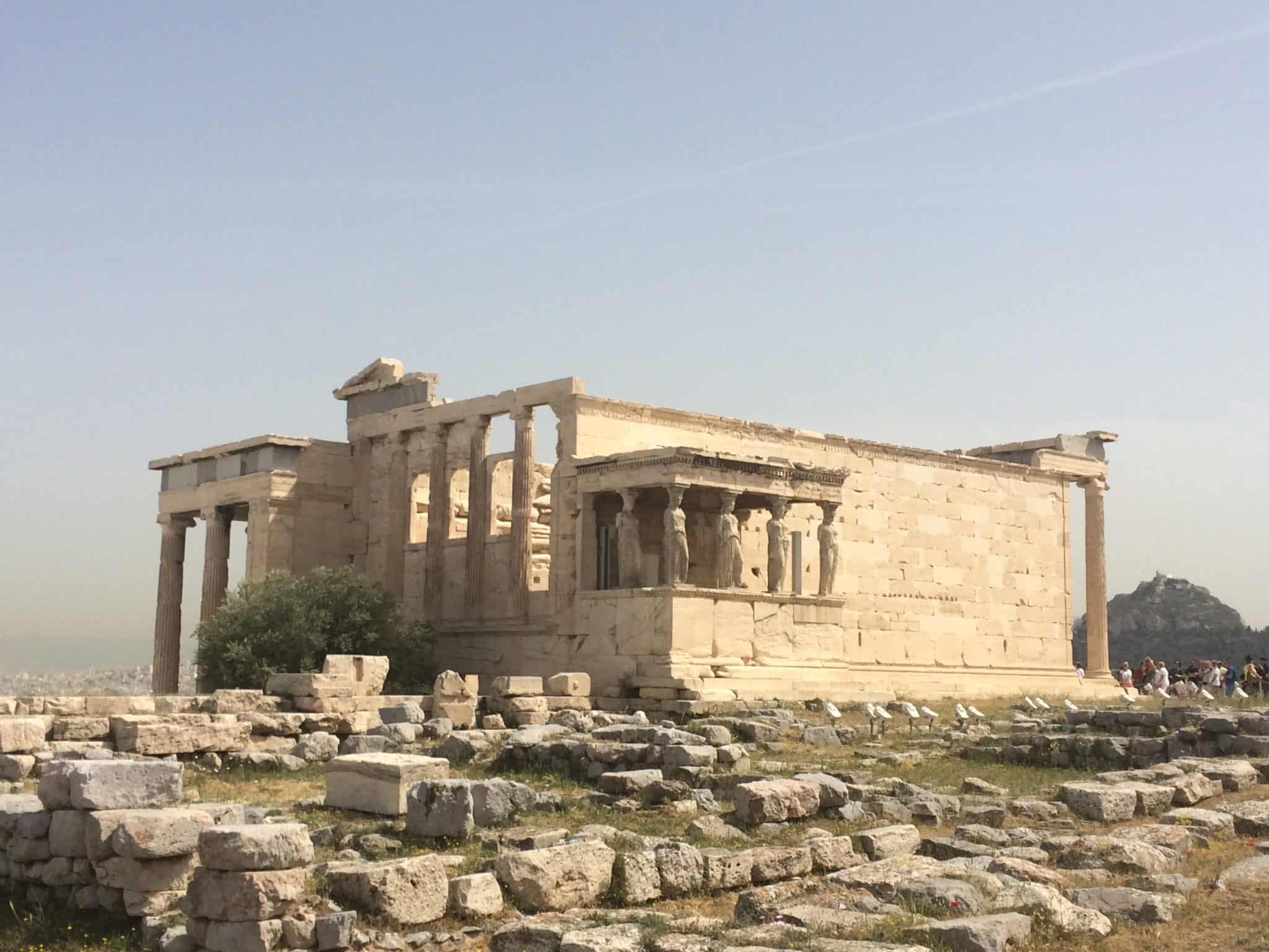 Acrópole de Atenas - Comer em Atenas - O que fazer em uma conexão longa em Atenas