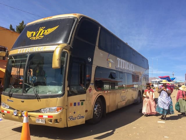 Como ir de ônibus de Cusco a Copacabana