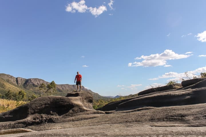 Vale da Lua na Chapada dos Veadeiros