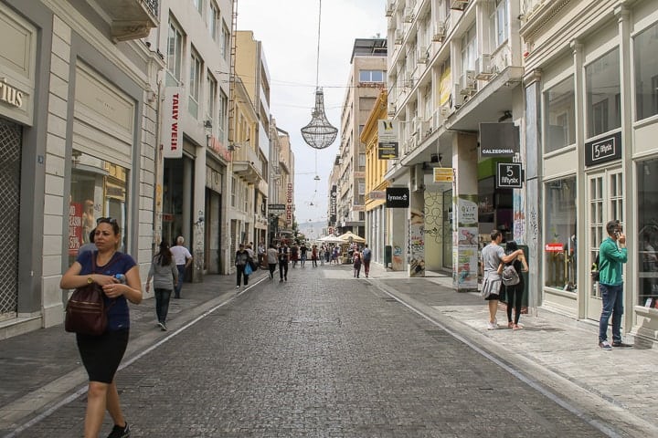 O que fazer no centro de Atenas