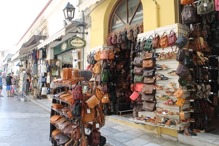 O que fazer no centro de Atenas, Plaka