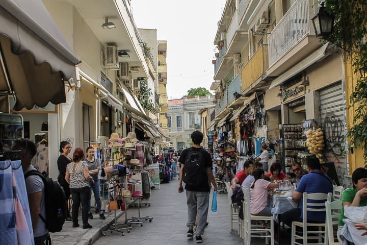 Centro de Atenas: Plaka