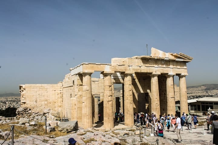 Entrada da Acrópole de Atenas