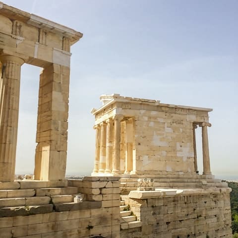 Templo de Atenas Nikè - conhecendo a incrível Acrópole de Atenas, Grécia