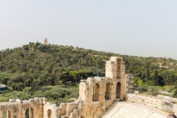 Odeão de Herodes Ático - Acrópole de Atenas