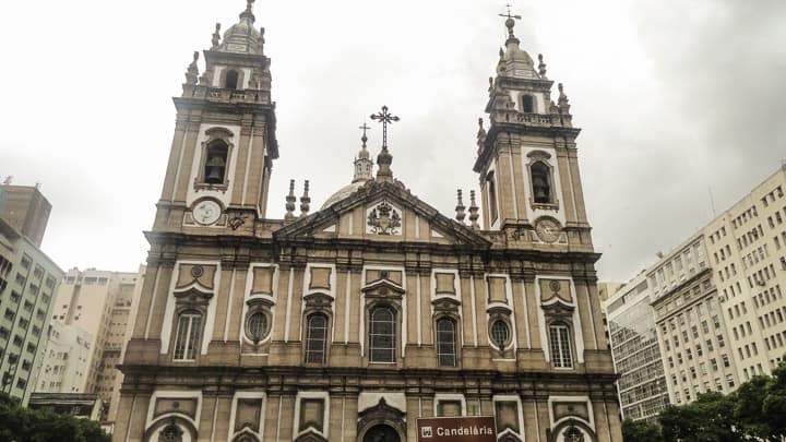 Igreja da Candelária no Rio de Janeiro