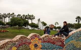 Malecón de Miraflores e Parque del Amor - Lima - peru