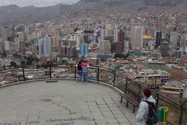 Mirador Killi-Killi - O que fazer em La Paz em um roteiro de 2 dias